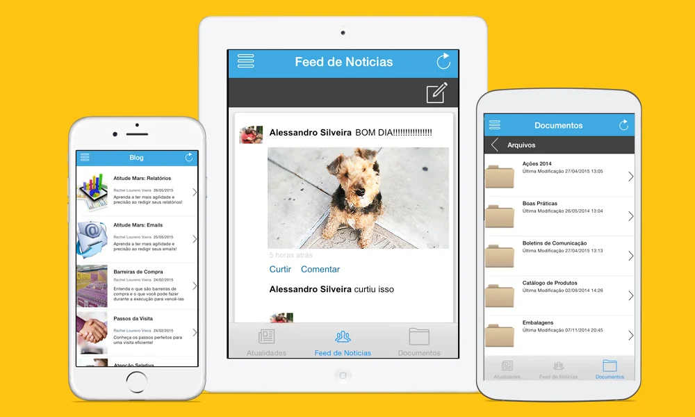 Pedigree mobile app shown on a desktop, tablet, and phone