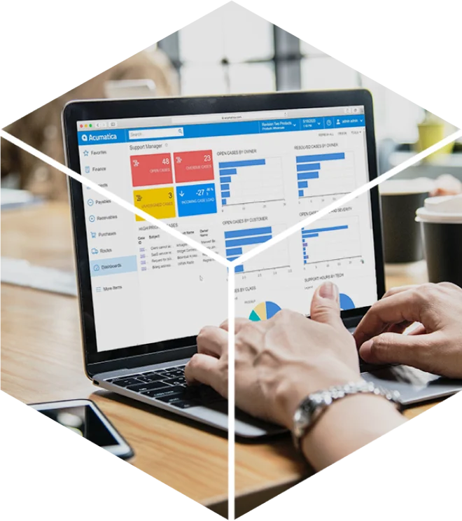 ERP Solutions dashboard image